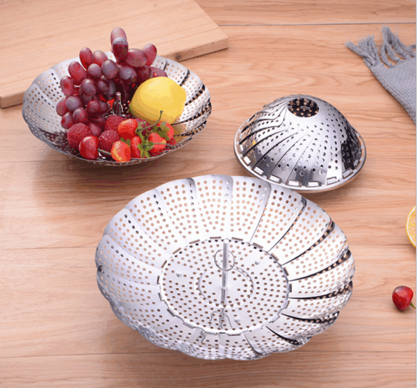 Stainless Steel Vegetable Steamer Basket